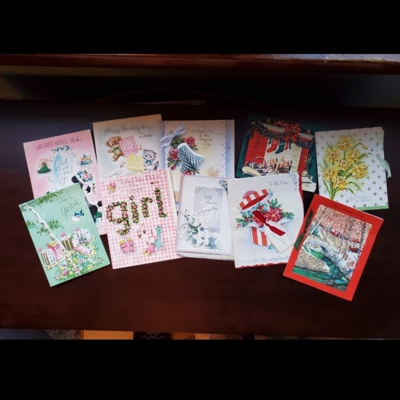 Lot of Vintage Greeting Cards - Picture 4 of 4